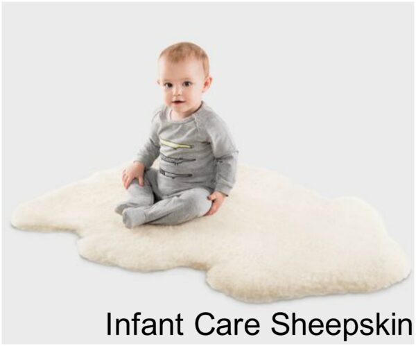 Large Infant Lambskin - Baby Sheepskin